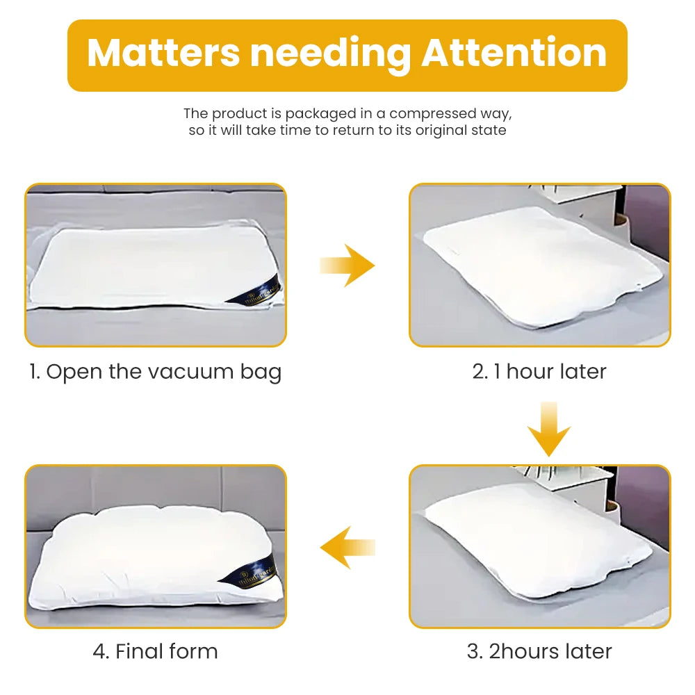 SILVORA RoyalSleep Luxury Pillow Set (2-Pack)