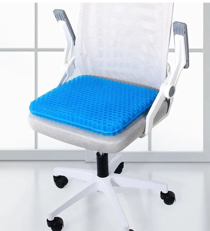 SILVORA OrthoGel Pressure Relief Seat Cushion + Cover