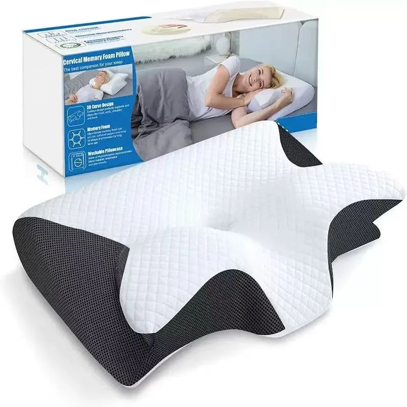 SILVORA CerviSleep Ergonomic Neck Pillow