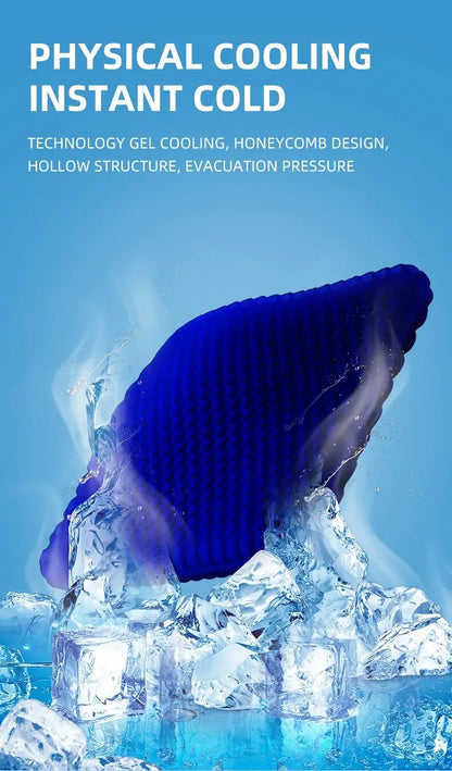 SILVORA OrthoGel Pressure Relief Seat Cushion + Cover