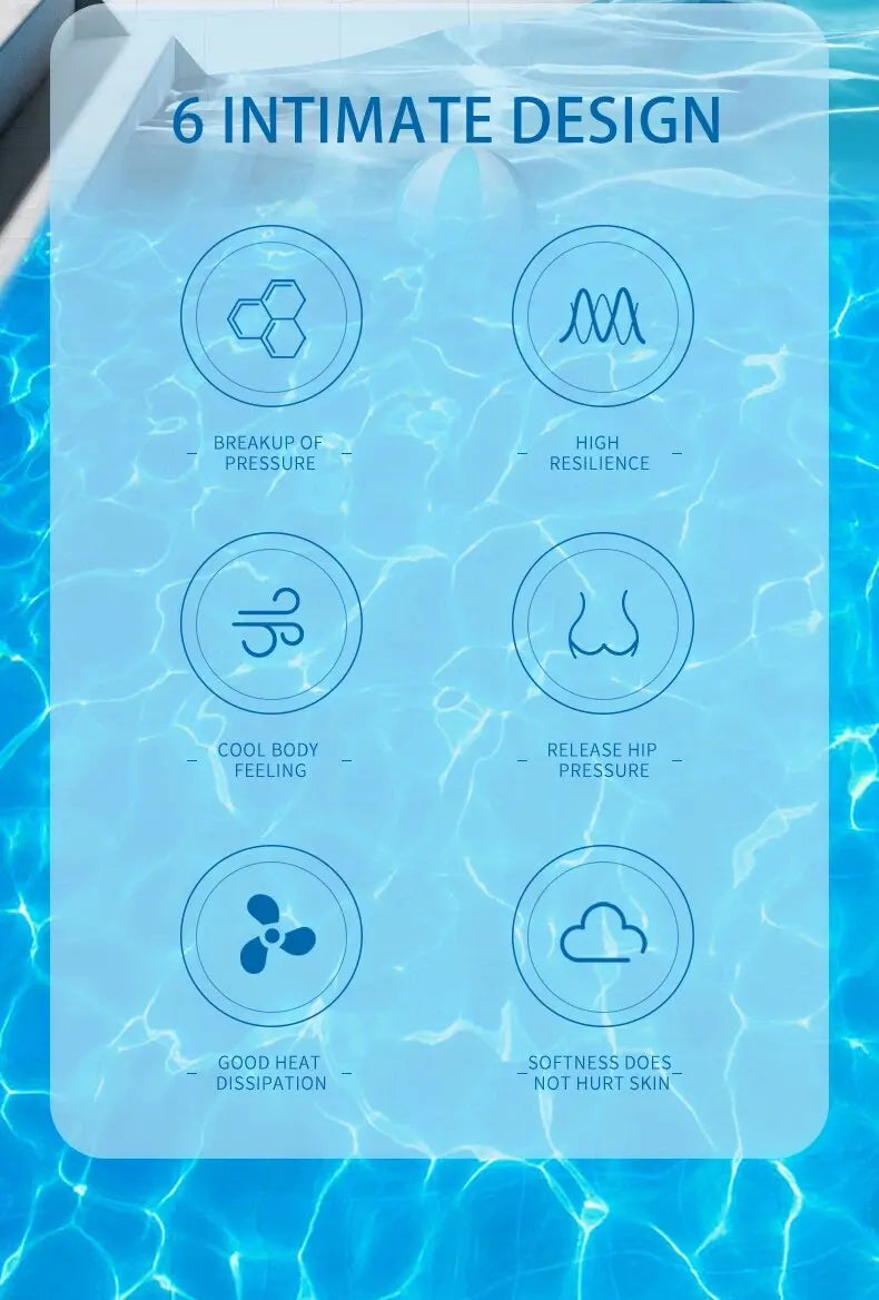 SILVORA OrthoGel Pressure Relief Seat Cushion + Cover