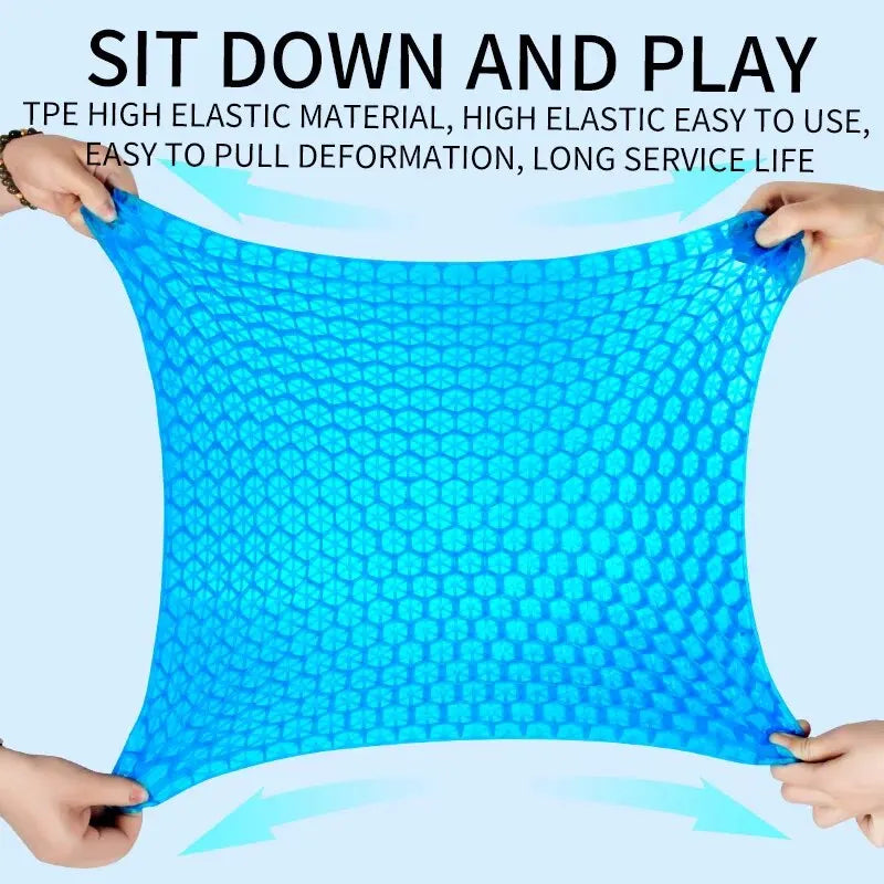 SILVORA OrthoGel Pressure Relief Seat Cushion + Cover